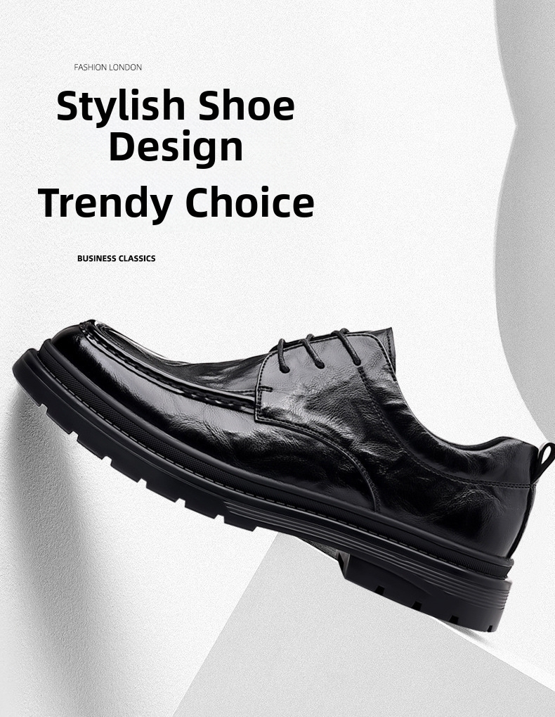 Pantofi casual pentru bărbați din piele pentru work și business_voghion.com