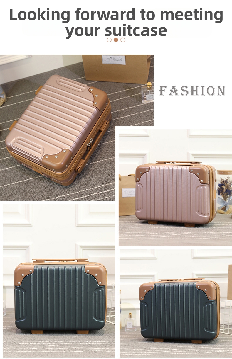 Kosmetiktasche Mini-koffer Reise-tragetasche Mit Viel Platz_voghion.com