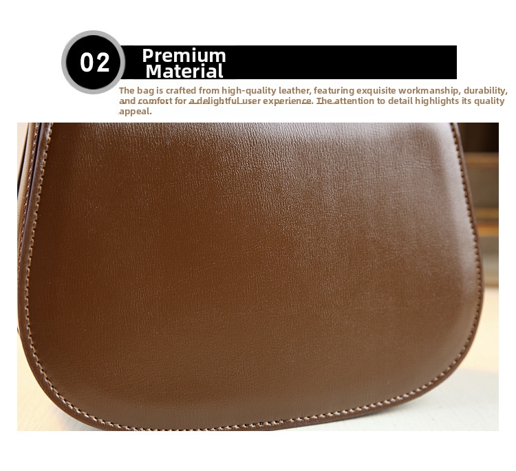 Elegant sadelväska för dam med bambuhandtag och axelrem_voghion.com