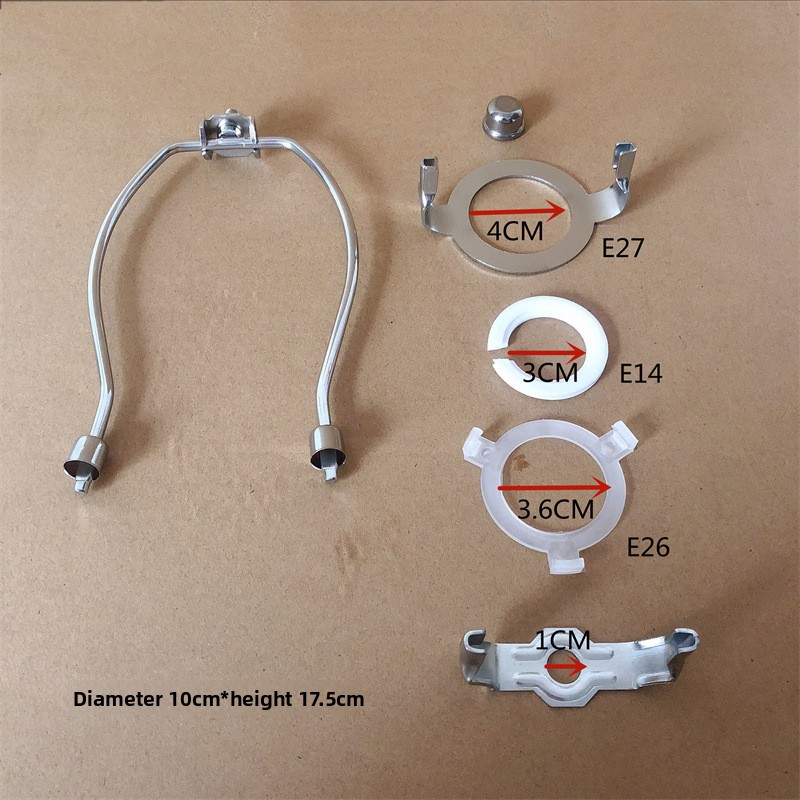 Lampada da tavolo Lampada da terra Lampada in cristallo Galvanotecnica Corno Cremagliera Harvard Supporto Paralume Supporto Accessori per l'illuminazione_voghion.com