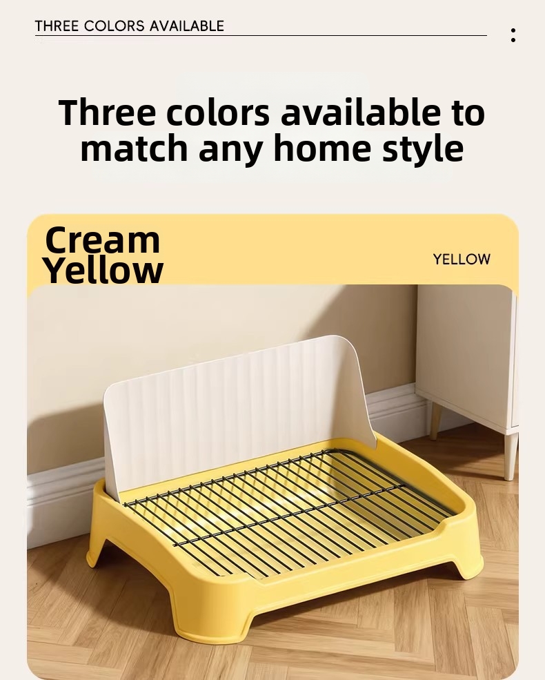 Toilettes pour chiens en acier inoxydable pour chiots mâles_voghion.com