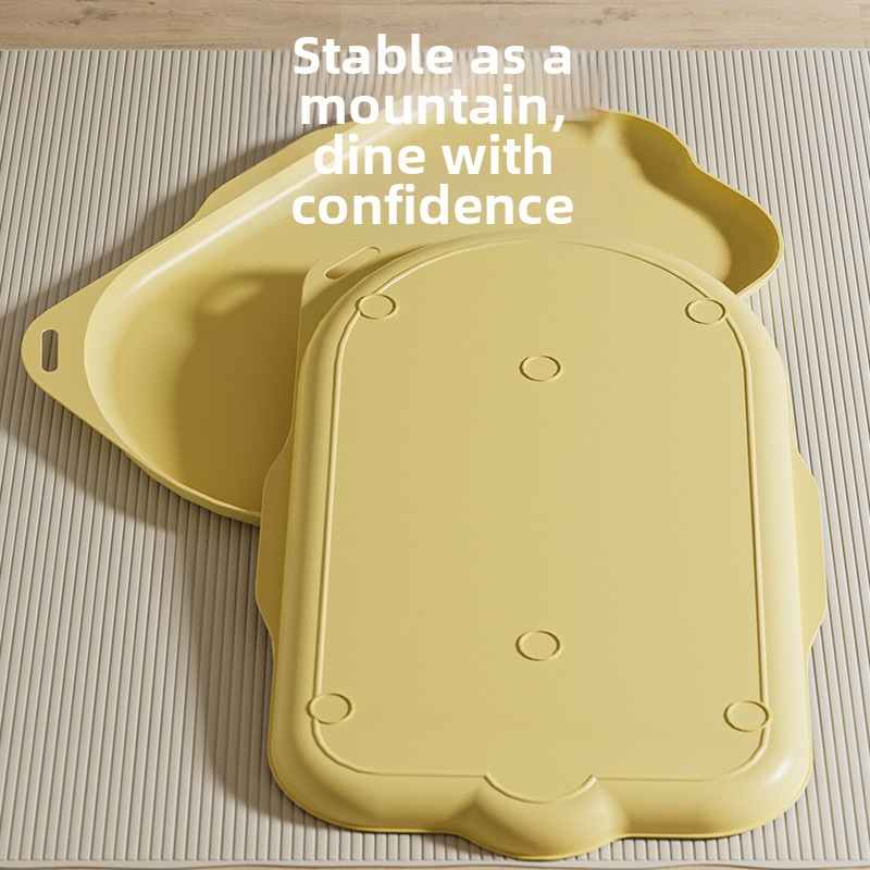 Alfombrilla antideslizante e impermeable de gran tamaño para comedero de gato, resistente a las manchas y apta para la limpieza de mascotas._voghion.com