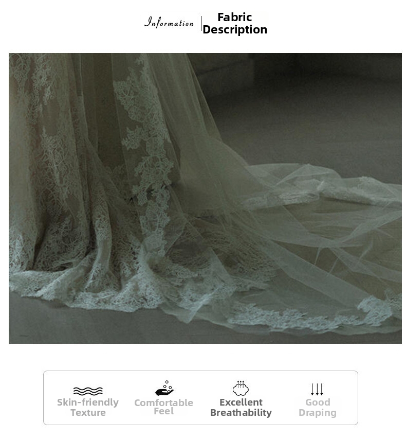 Mermaid Wedding Dress French Retro Lace Strapless Forest Style Small Train Travel Dress New Women's Clothing Party Wear_ecoleips.com