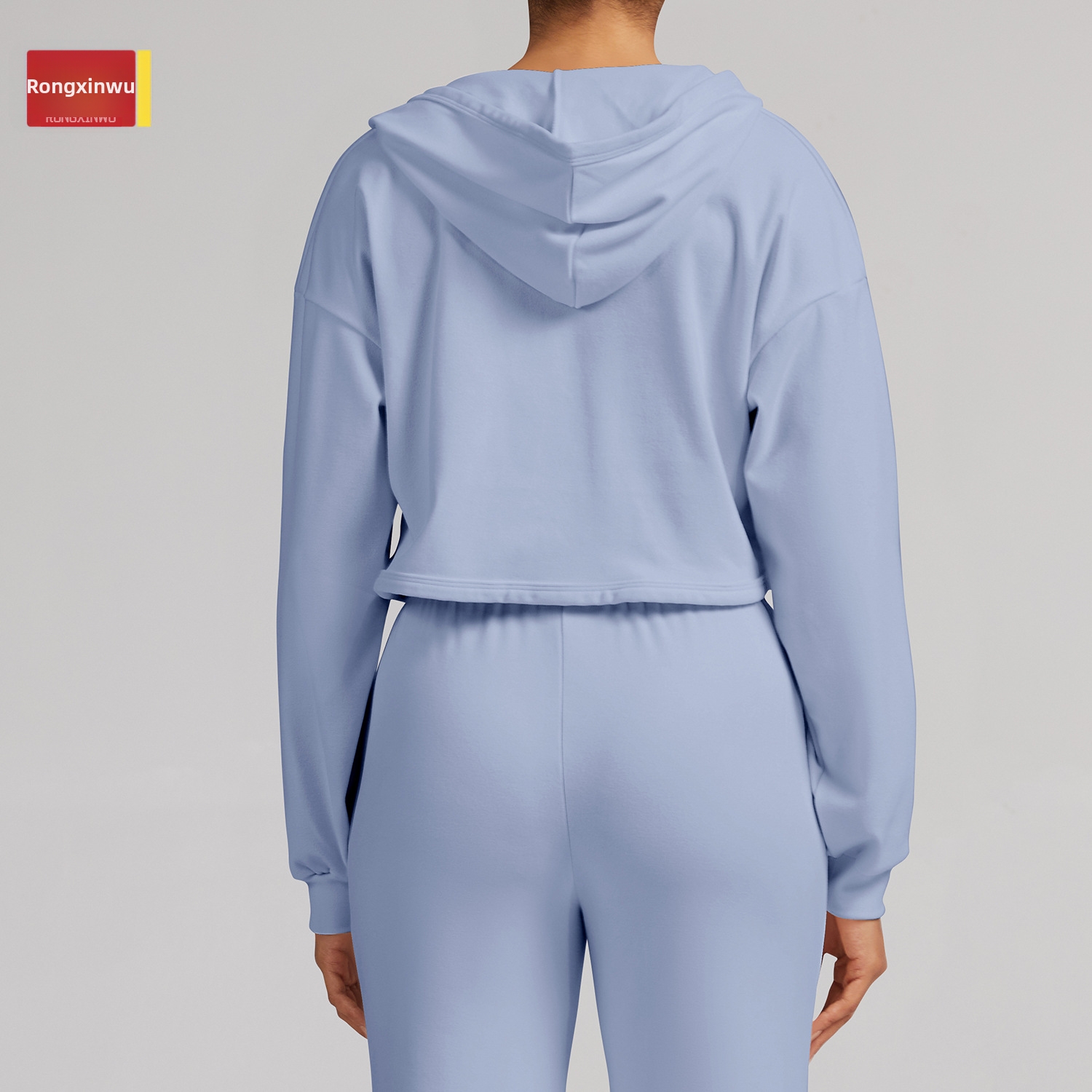 Women's German Fleece Sports Hoodie Casual Loose Fit For Running Fitness Versatile Autumn Winter Outdoor Sportswear_desvips.com