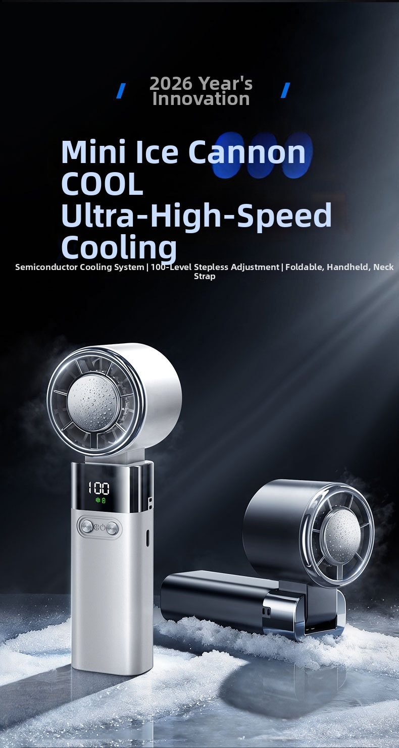 Ventilatore portatile a mano usb ricaricabile con ventola a turbina_voghion.com