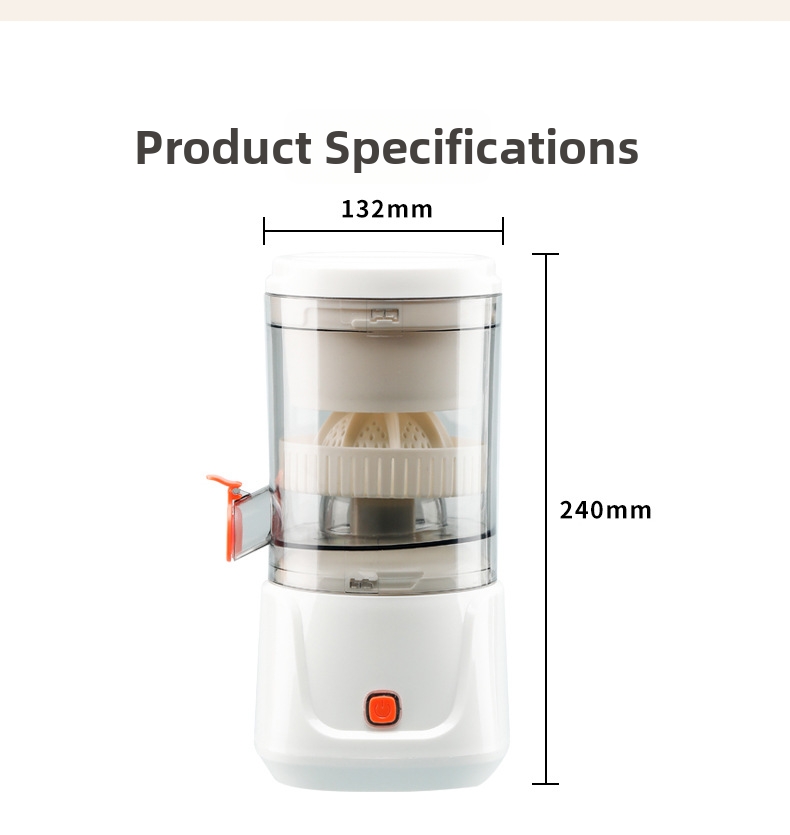 Electric Juicer With Pulp Separation For Home Use Portable_voghion.com
