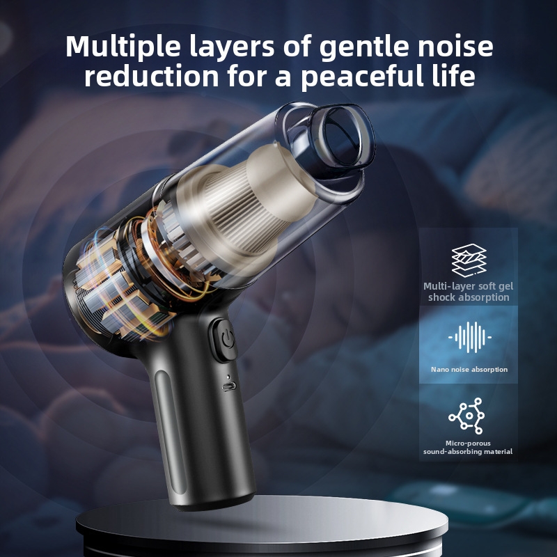 Cordless Portable Multifunctional Handheld Vacuum Cleaner High Power Mini For Car And Home Use With Vacuum And Blow Function_voghion.com