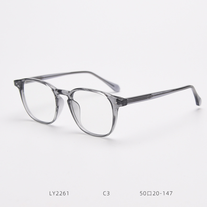 Unisex Retro Eyewear Frames Japanese Korean Style Artistic Look_voghion.com