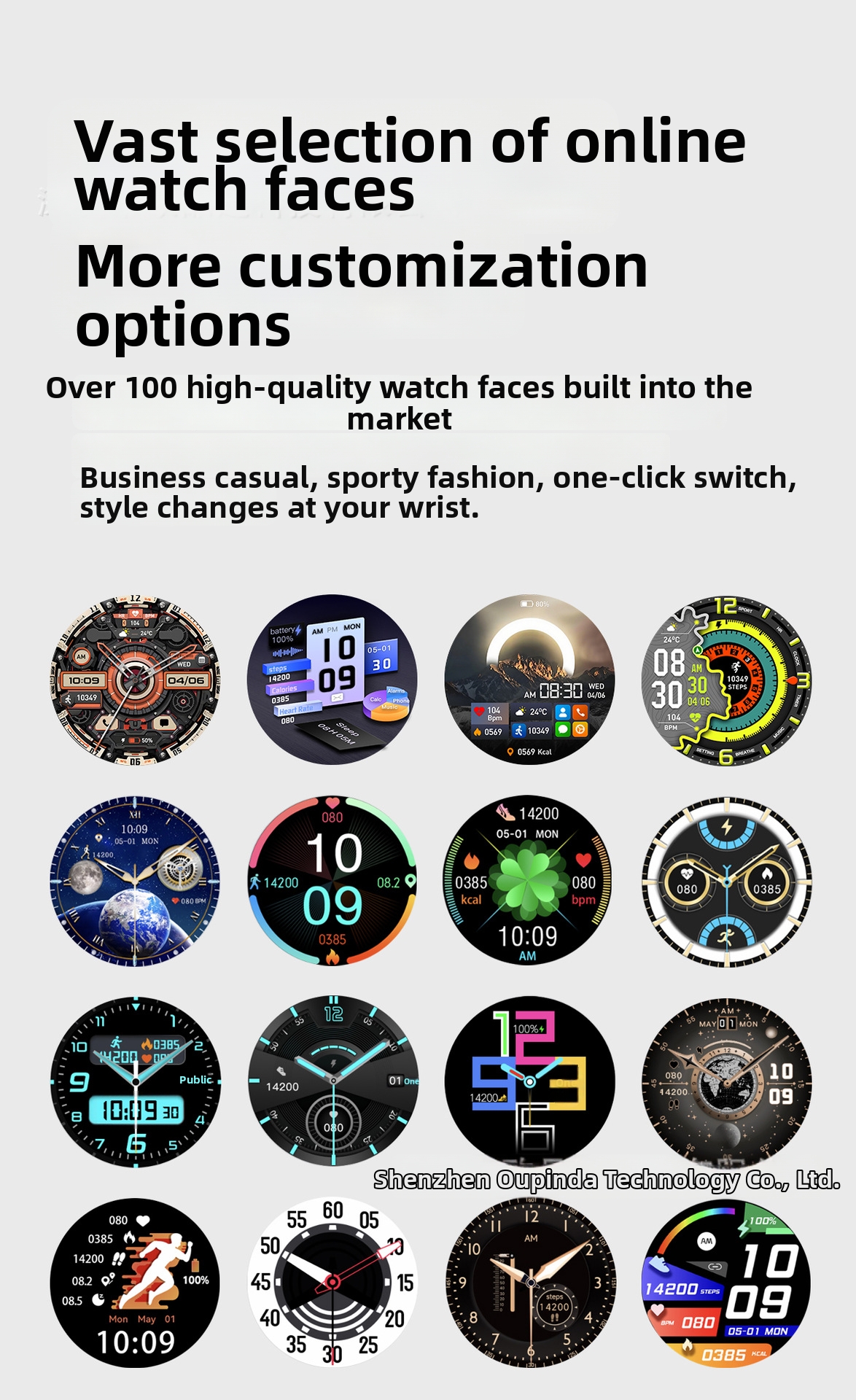 Smartwatch bluetooth impermeabile sportiva con cardiofrequenzimetro_voghion.com