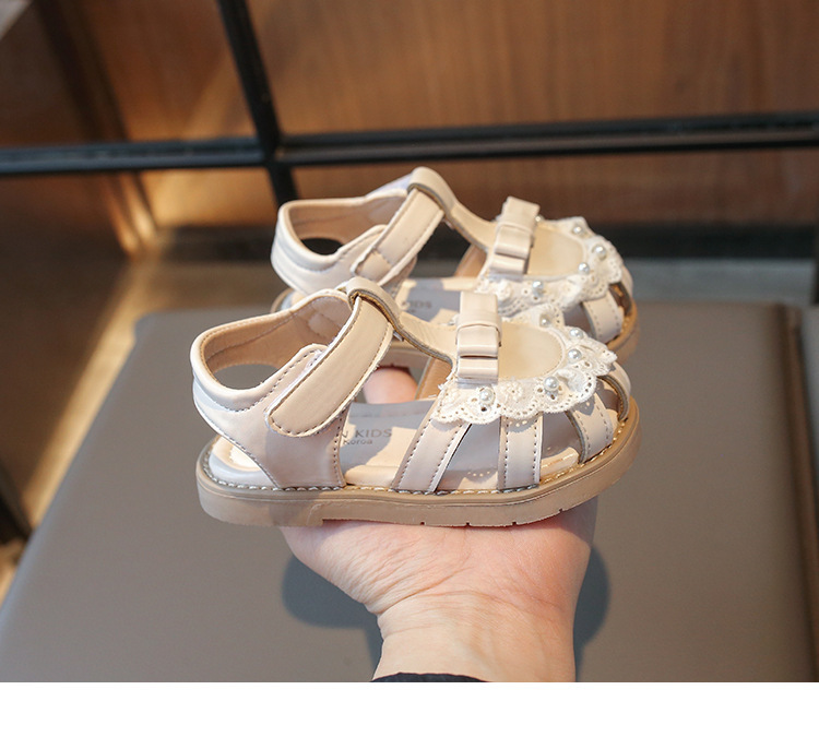 Toddler Sandals Princess Style With Bow Knot For Summer Beach_voghion.com
