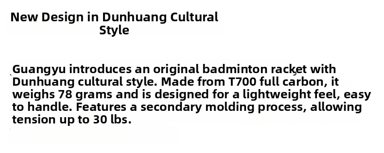 Badminton Racket Carbon Fiber Durable Professional Training Racket_voghion.com