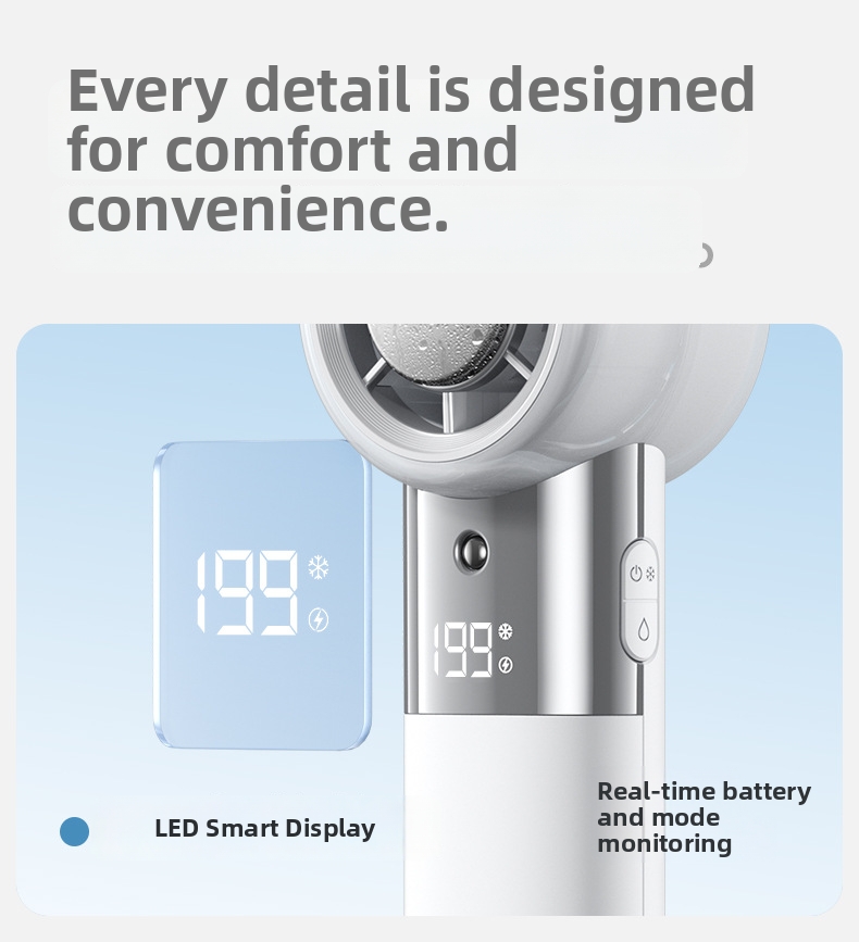 Handheld Mini Fan Portable Usb Cooling Fan With Spray Function_voghion.com