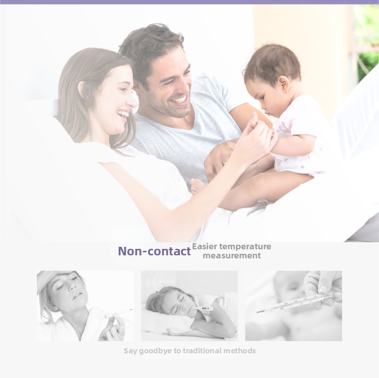 Infrared Forehead Thermometer Non-contact High Precision Device_voghion.com