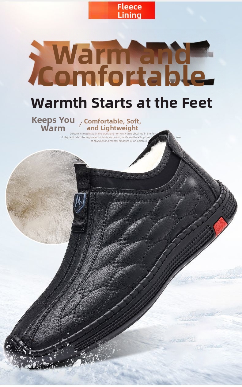 Vīriešu ādas oksforda kurpes ar siltu oderi ziemai un rudenim_voghion.com