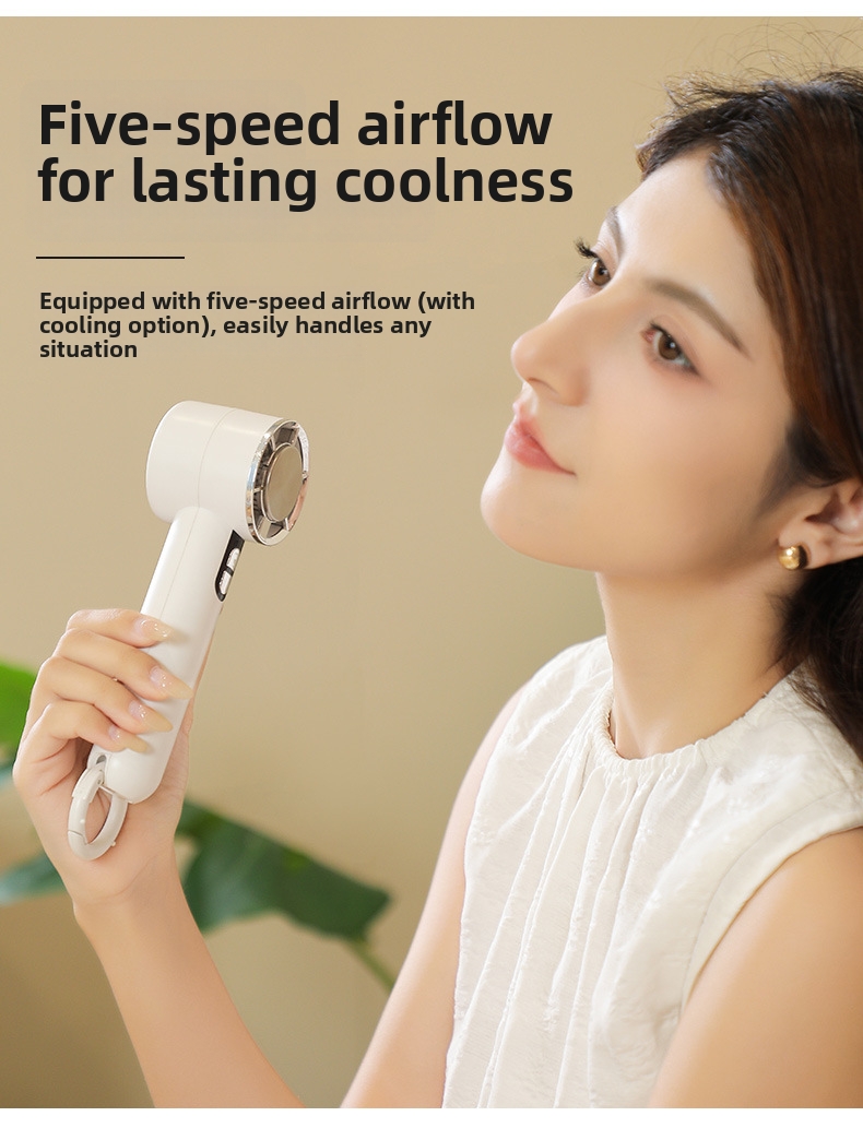 Handheld Fan High-speed Portable Usb Rechargeable Mini Electric Fan_voghion.com