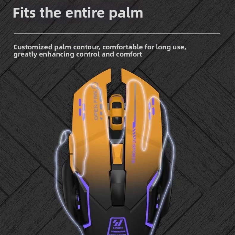 Wireless Gaming Mouse For Laptop And Desktop Computer_voghion.com