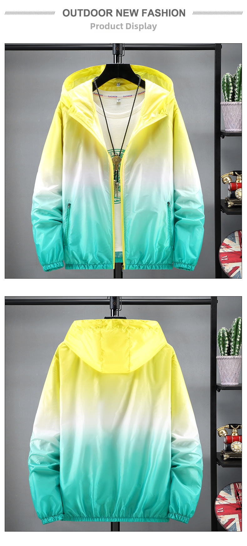 Men's Sun Protection Jacket Quick Dry Outdoor Fishing Apparel_voghion.com