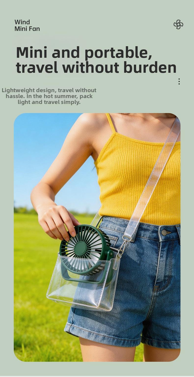 Mini ventilateur de bureau pour bureau et maison, silencieux_voghion.com