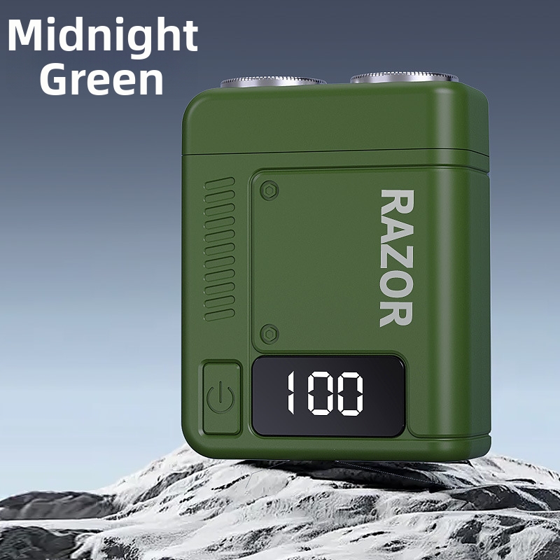 Mini afeitadora eléctrica para hombre recargable y lavable_voghion.com