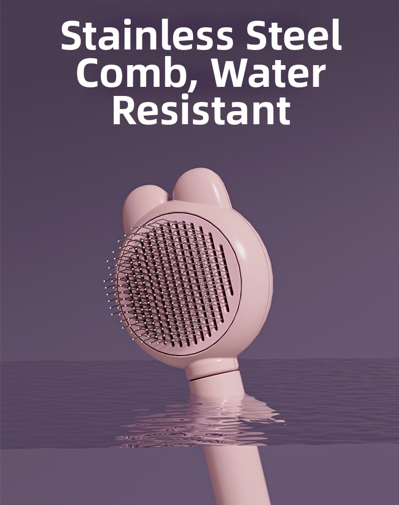 Rabbit Ear Comb For Dog And Cat Grooming And Massage Tool_voghion.com