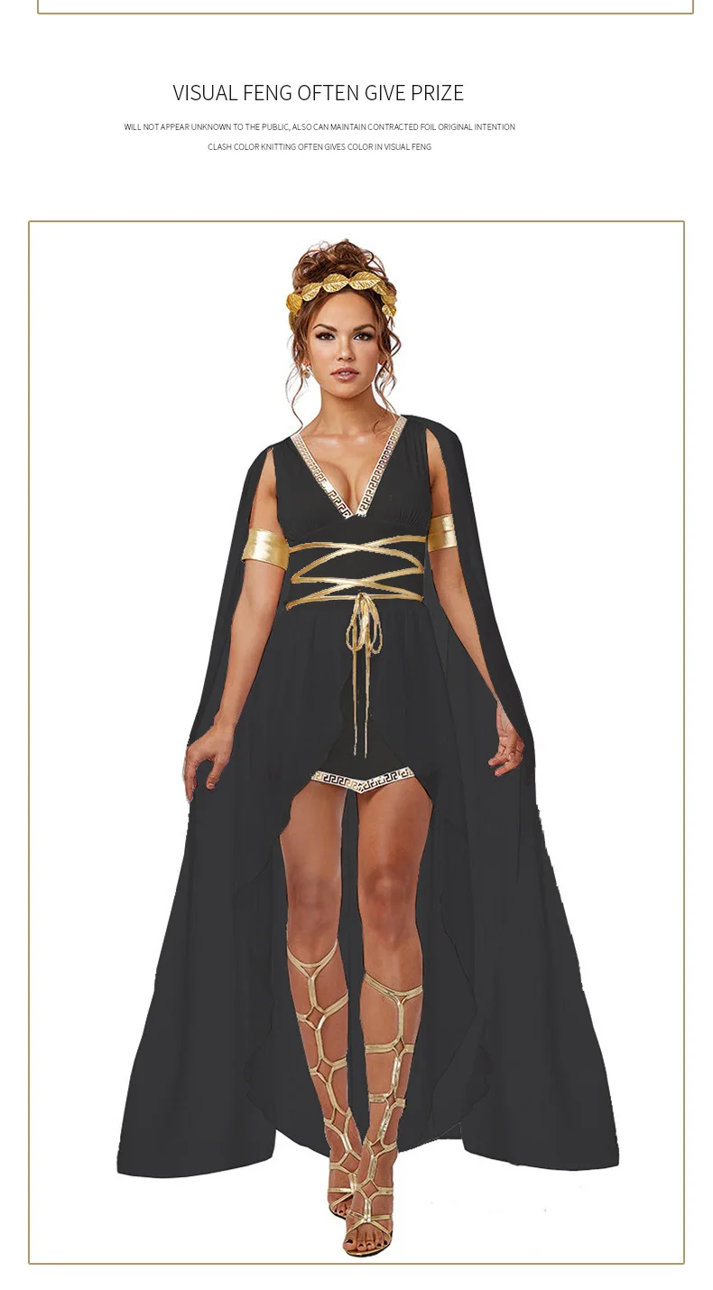 Robe Cléopâtre Athéna – Déguisement Déesse Antique – photo 6