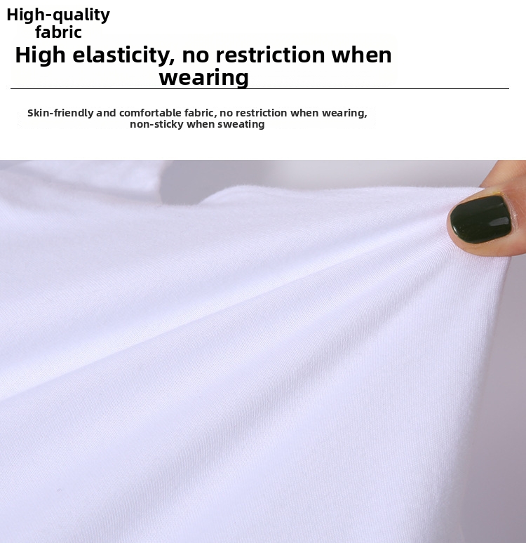 Men's Heavyweight Pure Cotton Crew Neck T-Shirt Short Sleeve Fashionable Loose Fit Versatile Trendy Summer Base Layer Shirt_viptrois.com