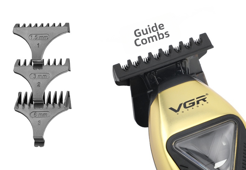 Professional Hair Clipper Set For Men Rechargeable Salon Kit_voghion.com