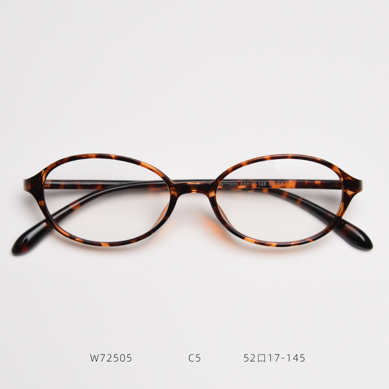 Unisex Light Oval Prescription Glasses Frame For Everyday Wear_voghion.com