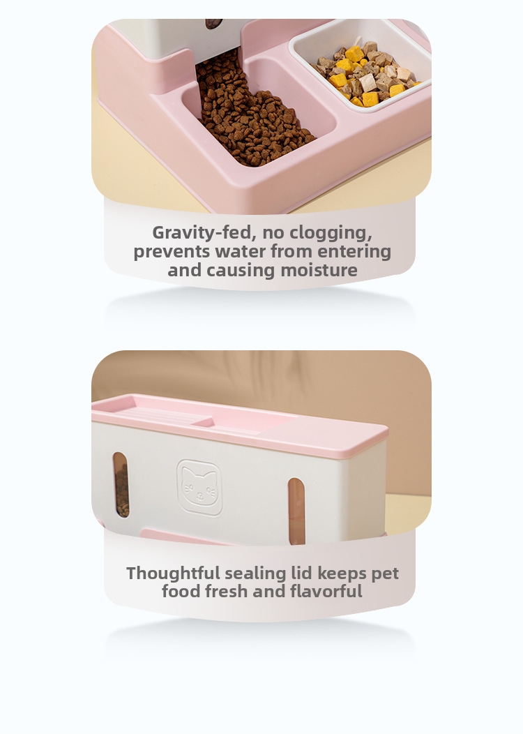 Automatischer Futter- Und Wasserspender Für Katzen Und Hunde_voghion.com