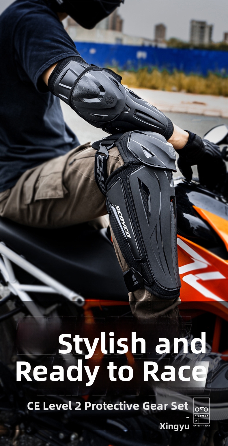 Motorcycle Knee Pads Protective Gear For Riding And Racing_voghion.com