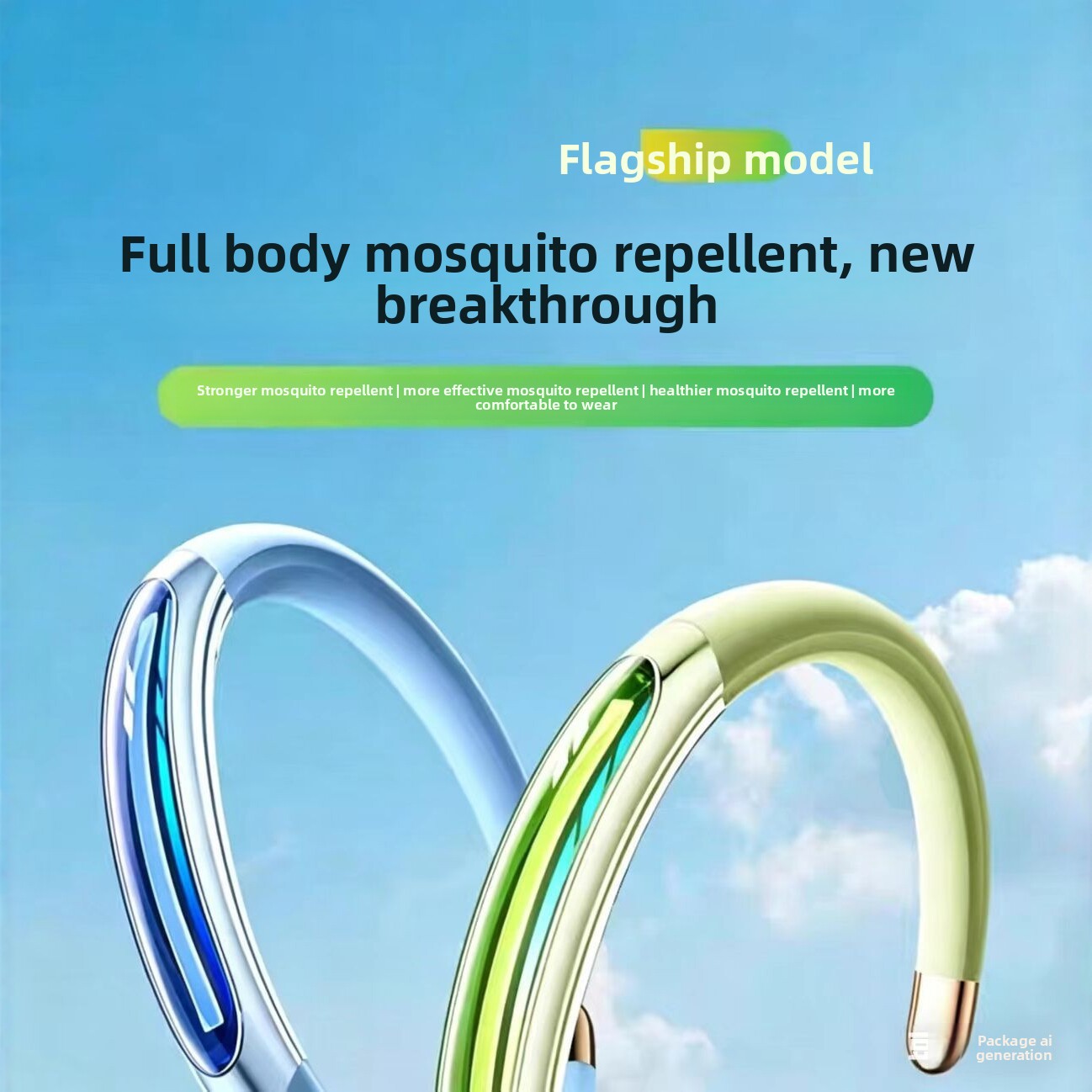 Pulseira repelente de mosquitos de silicone para a família_voghion.com