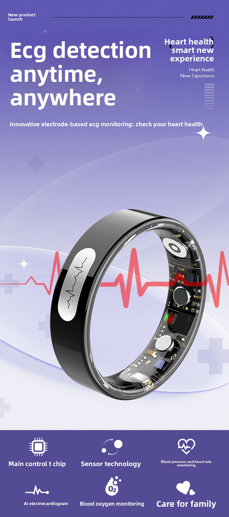 FUZMORI Smart Health Ring - Overview