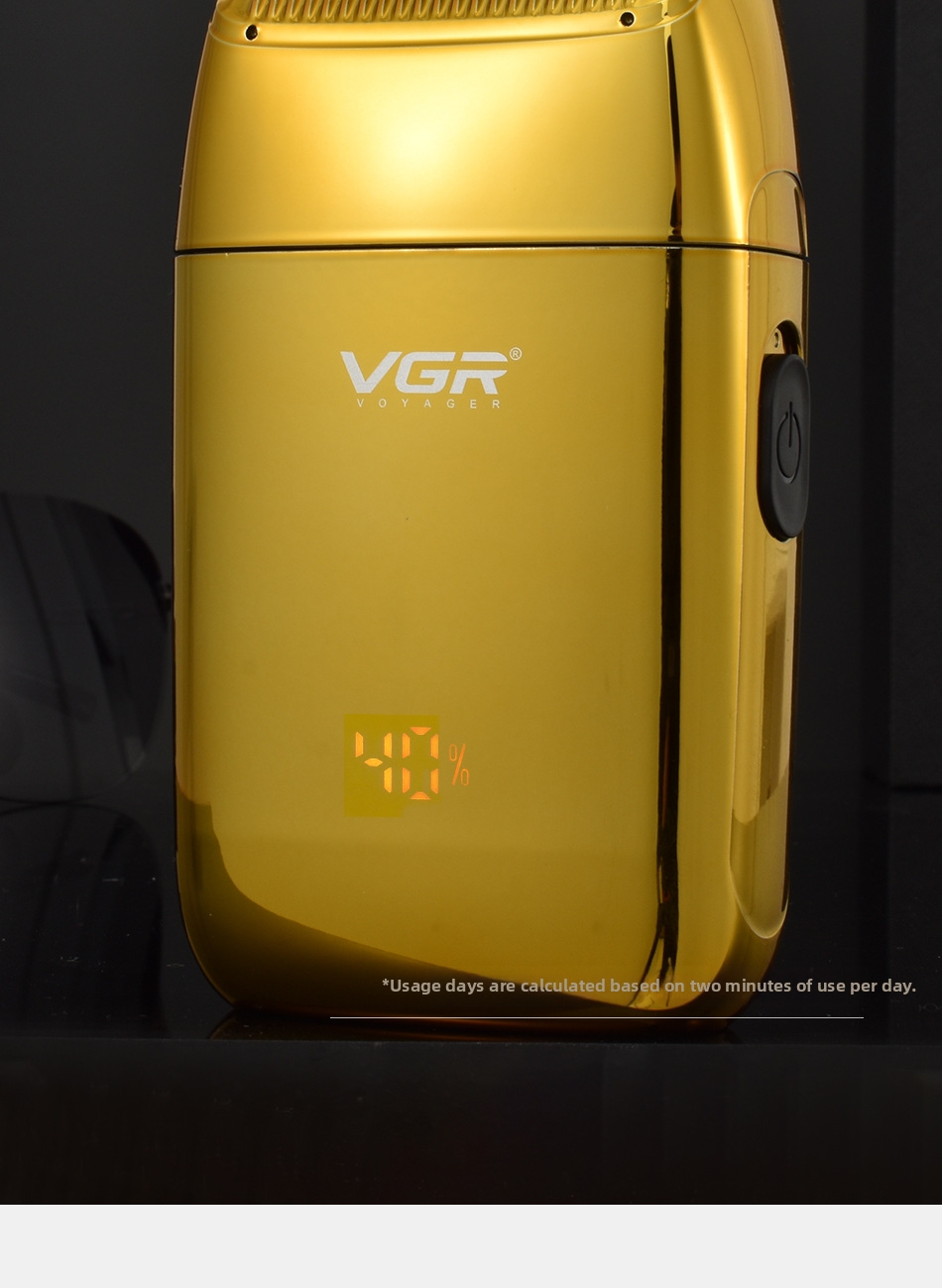 Vgr Professional Electric Shaver For Men With Digital Display_voghion.com