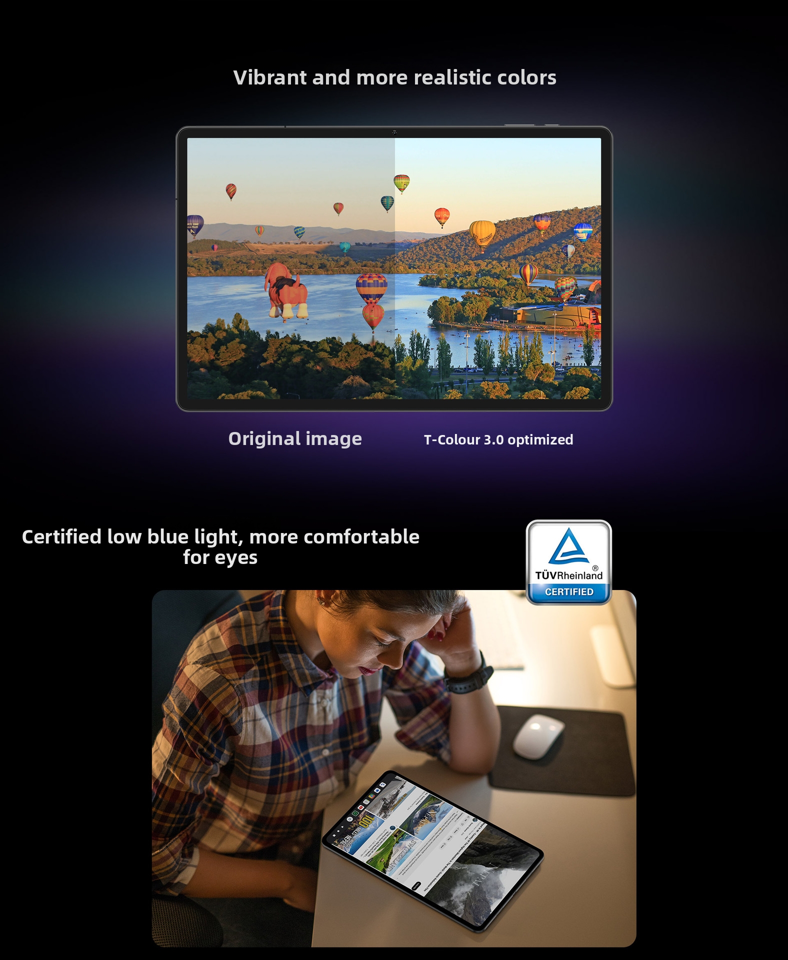 T50HD Tablet PC 11 Inch 6+256G With Calling Functionality Computer & Office Tablet_voghion.com