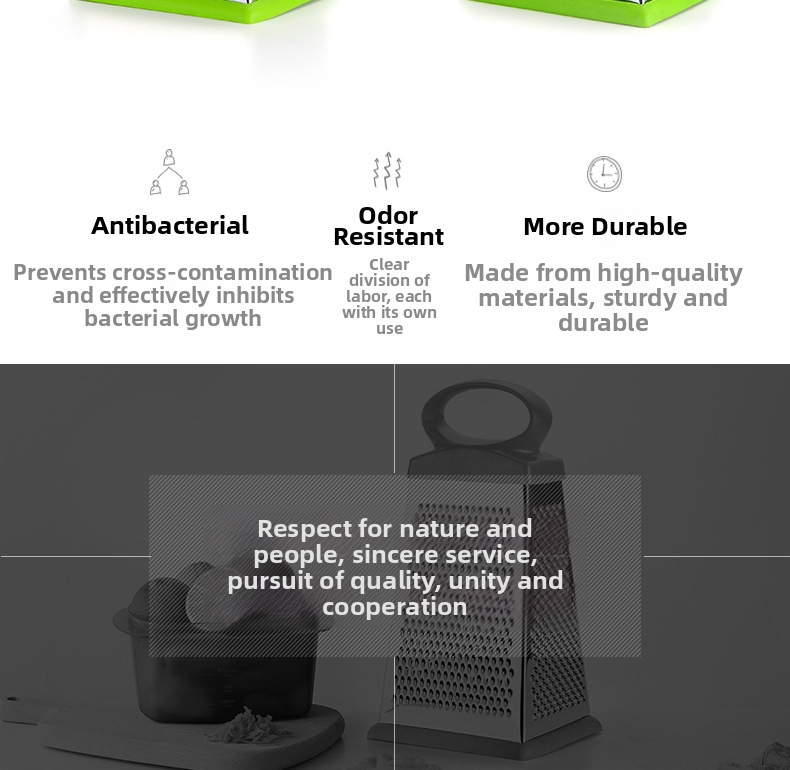 Groenterasp van rvs met vier zijden voor in de keuken_voghion.com