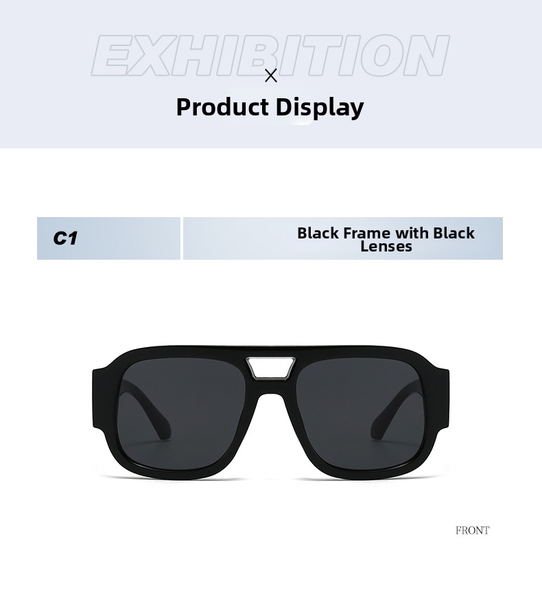 Aviator Sonnenbrille Für Herren Mit Uv-schutz Modisch Lässig_voghion.com