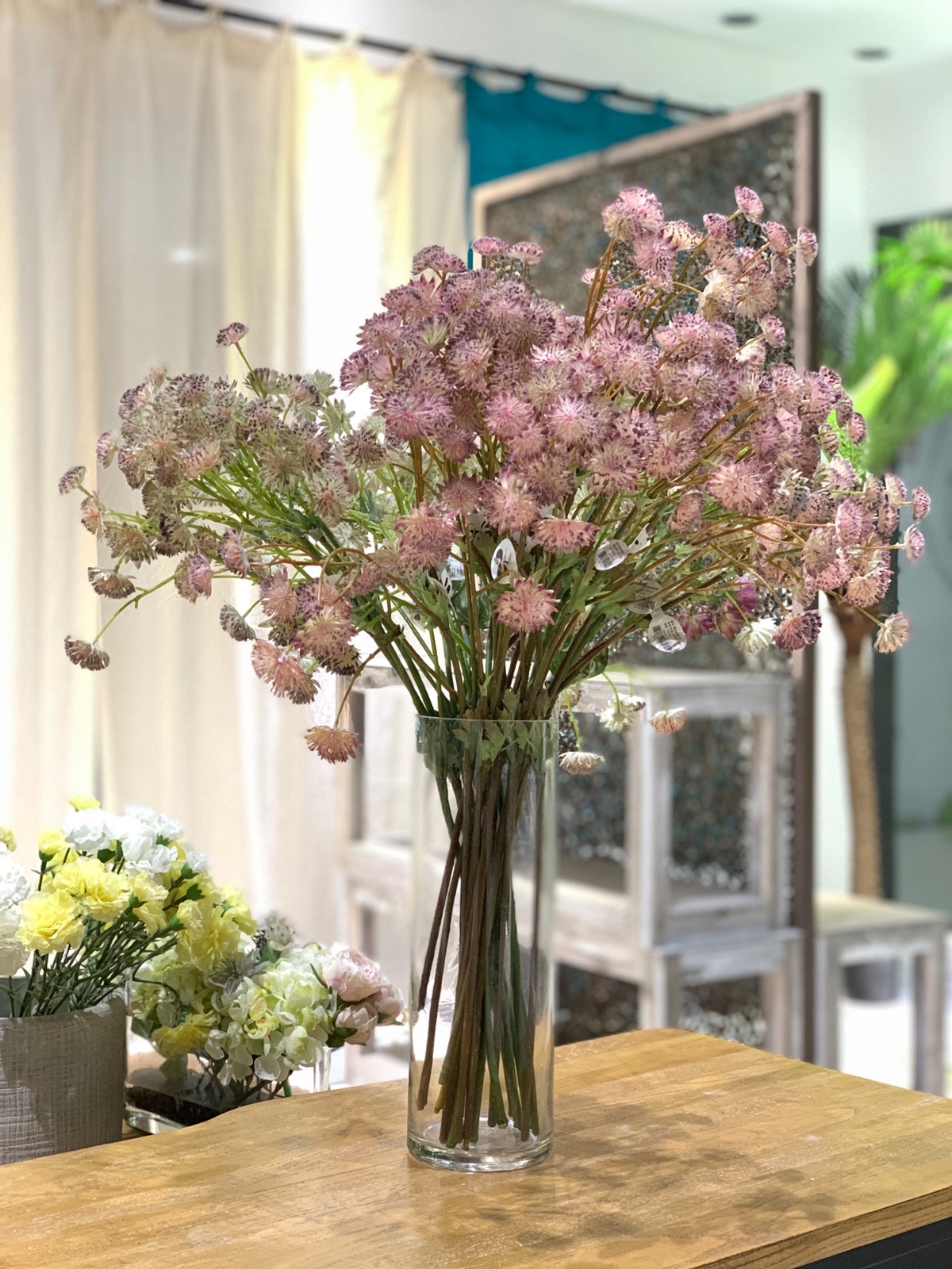 Shakla Series Multi-head Dandelion Simulation Flower Decoration for Living Room