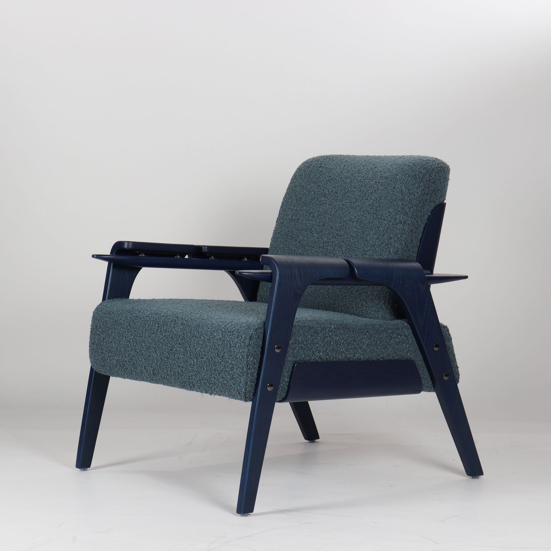 Light Luxury Single Sofa Chair for Home Use, Leisure, Mid-Century Style, Reception and Negotiation Armchair, Leisure Chair, Vintage Fabric Sofa