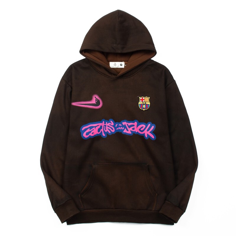 Travis Scott Utopia复古做旧泥染色ts恶搞联名青年男女美式卫衣|undefined