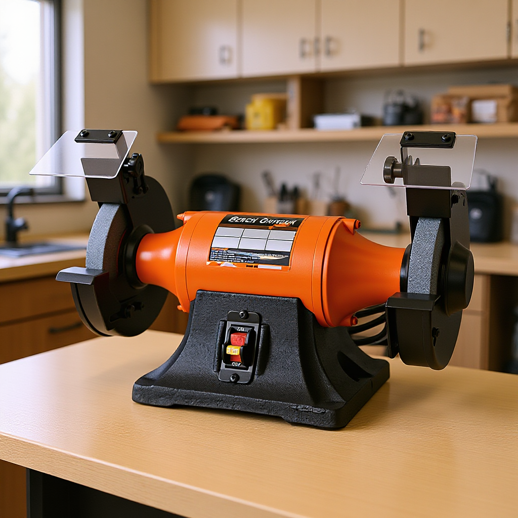 Factory Direct Supply 150mm Desktop Grinder Cross-Border Export Grinder Woodworking Grinder 250W