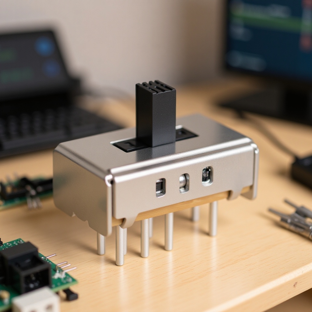 优质3档滑动开关插脚 三档立式拨动开关 三档拨动开关直插2P3T