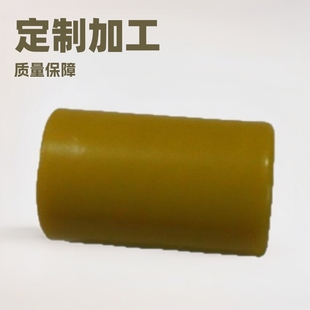 Customized polyurethane rubber-coated wheel iron core roller rubber-coated fork wheel heavy-duty rubber-coated wheel PU bearing wheel