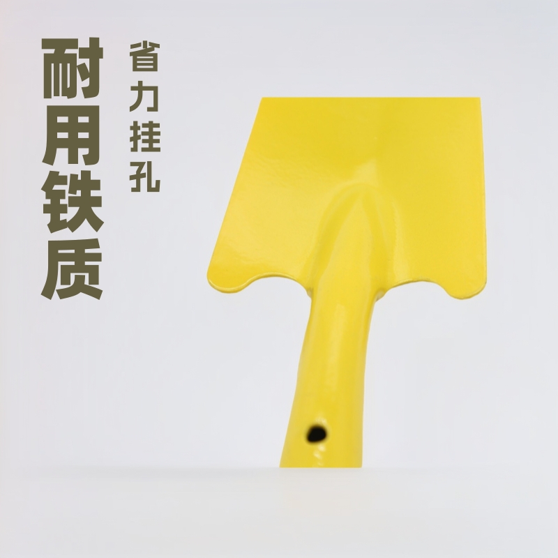 连体铲铁柄花铲园林锹园艺铲种花小铲小花铲铲子挖掘铁质探铲优惠