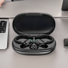 F8翻訳bluetoothイヤホン両耳掛け耳掛け式充電倉庫付きデジタルスポーツビジネス真ステレオクロスボーダー卸売り
