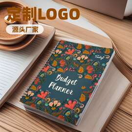 定制感恩日记计划本planner月计划分隔索引页记事线圈本纸质封面