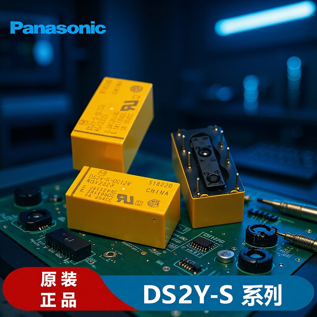原装松下继电器DS2Y-S-DC5V DS2Y-S-DC12V DS2Y-S-DC24V现货8脚3A