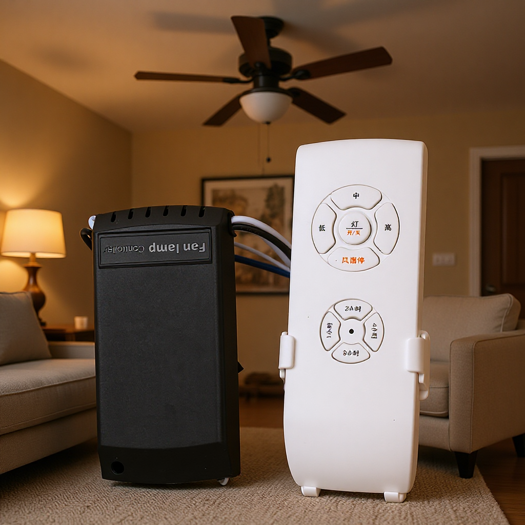 Fan Light Remote Control Remote Control Switch Intelligent Wireless Controller Standard Old-Fashioned Modified 220V Three-Speed Speed Regulator