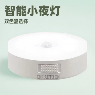 Motion Sensor Night Light for Bedroom Bedside, Magnetic Version for Breastfeeding and Nighttime Use, Handheld Emergency Magnetic Sensor