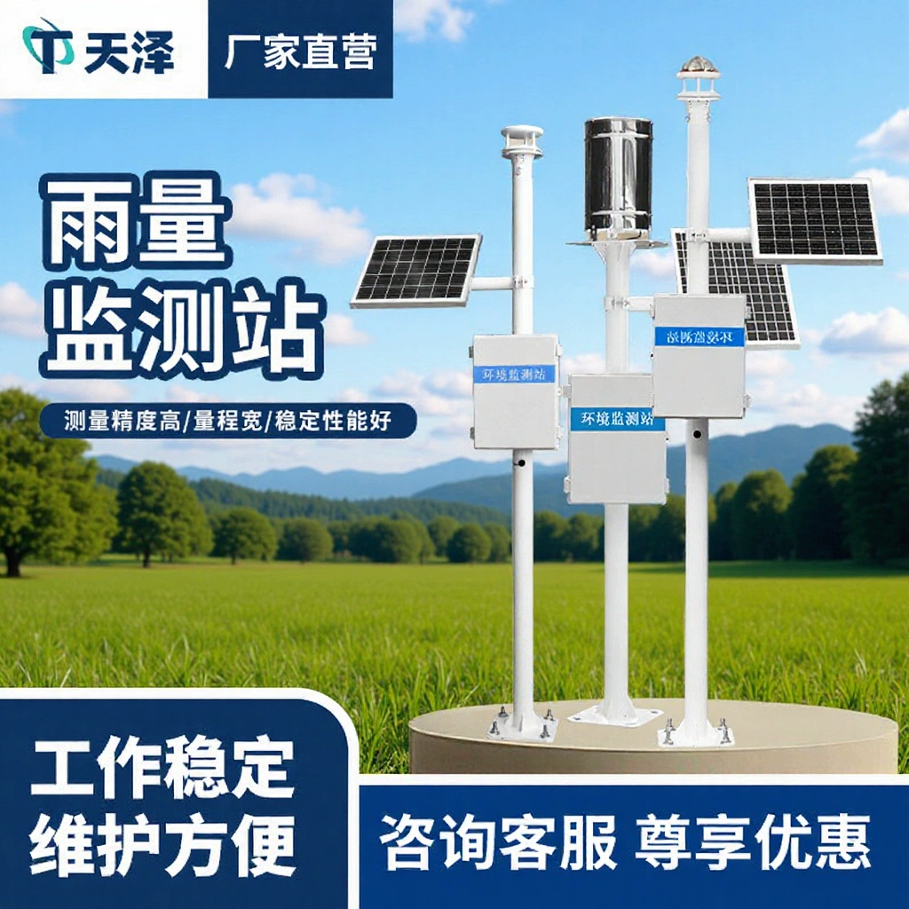 Онлайн-станция мониторинга осадков Пьезоэлектрическая оптическая станция наблюдения за осадками Система мониторинга осадков в реальном времени с помощью наклонного ведра