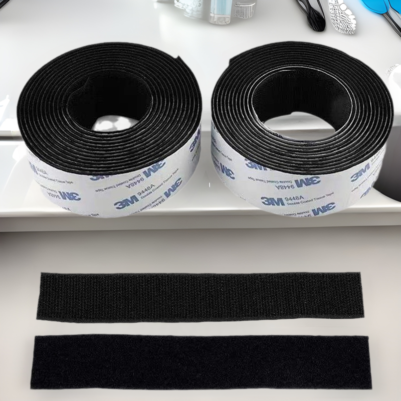 25米强背胶力3m粘扣汽车纱窗粘扣带魔术贴背胶自粘9448自粘式